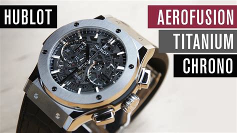 hublot aerofusion titanium review|Hublot joystick review.